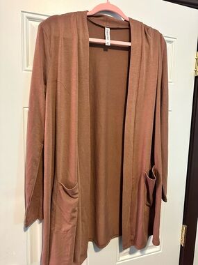 Zenana Dreamer Cardigan - Taupe